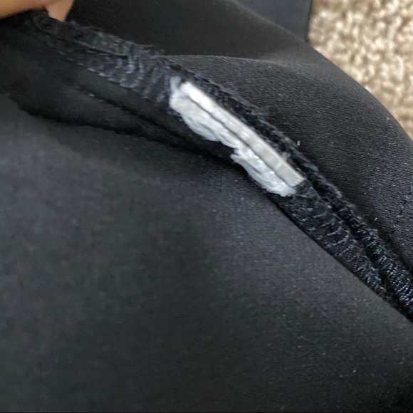 A.L.C. Black Tan Colorblock Shift Dress - Picture 8 of 11